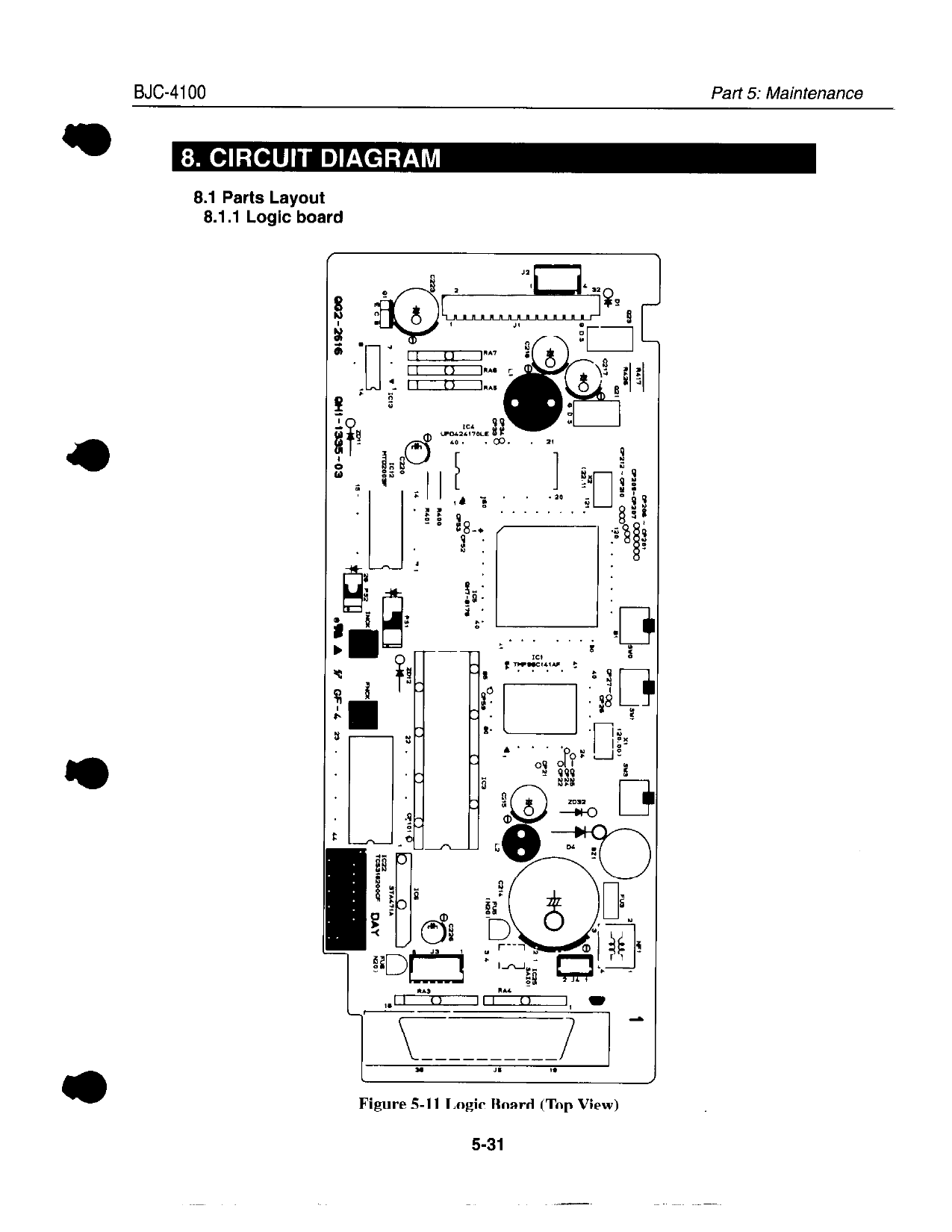 Canon BubbleJet BJC-4100 Service Manual-6